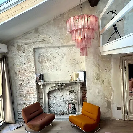 Apartment Charming And Design Attic Loft In Coolest Area Navigli Ticinese Milan