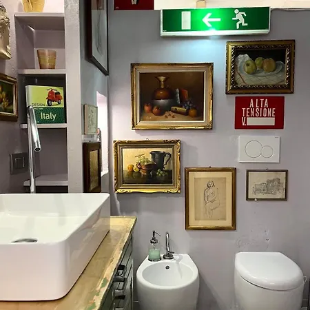 Charming And Design Attic Loft In Coolest Area Navigli Ticinese Apartmán